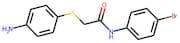 2-[(4-Aminophenyl)thio]-N-(4-bromophenyl)acetamide