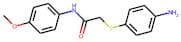 2-[(4-Aminophenyl)thio]-N-(4-methoxyphenyl)acetamide