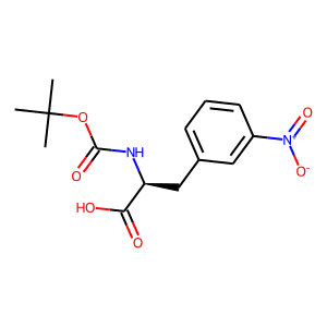 3-Nitro-L-phenylalanine, N-BOC protected