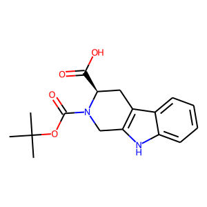 (3R)-2,3,4,9-Tetrahydro-1H-β-carboline-3-carboxylic acid, N2-BOC protected