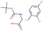 2,4-Dichloro-D-phenylalanine, N-BOC protected