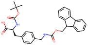 4-{[(9H-Fluoren-9-ylmethoxycarbonyl)amino]methyl}-L-phenylalanine, N-BOC protected
