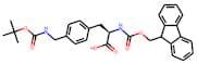 4-{[(tert-Butoxycarbonyl)amino]methyl}-D-phenylalanine, N-FMOC protected