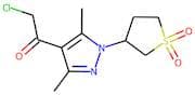 4-(Chloroacetyl)-3,5-dimethyl-1-(1,1-dioxotetrahydrothiophen-3-yl)-1H-pyrazole
