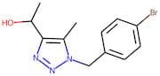 1-(4-Bromobenzyl)-4-(1-hydroxyethyl)-5-methyl-1H-1,2,3-triazole