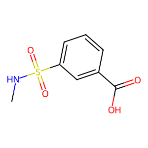 3-(Methylsulphamoyl)benzoic acid