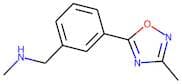 3-Methyl-5-{3-[(methylamino)methyl]phenyl}-1,2,4-oxadiazole