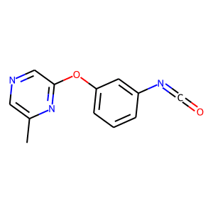 3-[(6-Methylpyrazin-2-yl)oxy]phenyl isocyanate