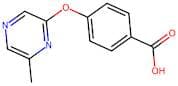 4-[(6-Methylpyrazin-2-yl)oxy]benzoic acid