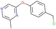4-[(6-Methylpyrazin-2-yl)oxy]benzyl chloride 97%
