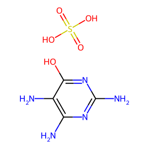 4-Hydroxy-2,5,6-triaminopyrimidine sulphate
