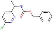 3-(1-Aminoethyl)-6-chloropyridazine, N-CBZ protected