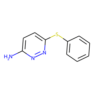 3-Amino-6-(phenylthio)pyridazine