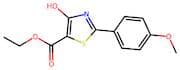 Ethyl 4-hydroxy-2-(4-methoxyphenyl)-1,3-thiazole-5-carboxylate