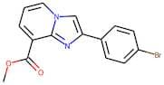 Methyl 2-(4-bromophenyl)imidazo[1,2-a]pyridine-8-carboxylate