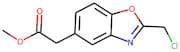Methyl [2-(chloromethyl)-1,3-benzoxazol-5-yl]acetate