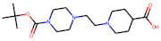 1-(2-Piperazin-1-ylethyl)piperidine-4-carboxylic acid, N4-BOC protected