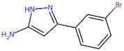 5-Amino-3-(3-bromophenyl)-1H-pyrazole