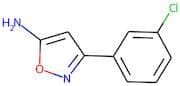 3-(3-Chlorophenyl)isoxazol-5-amine