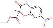 Ethyl 3,4-dihydro-2-methyl-7-nitro-3-oxo-2H-1,4-benzoxazine-2-carboxylate