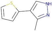 3-Methyl-4-(thien-2-yl)-1H-pyrazole