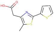 (5-Methyl-2-thien-2-yl-1,3-thiazol-4-yl)acetic acid
