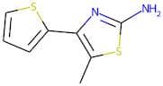 2-Amino-5-methyl-4-thien-2-yl-1,3-thiazole