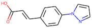 3-[4-(1H-Pyrazol-1-yl)phenyl]acrylic acid