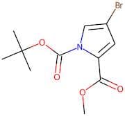 1-tert-Butyl 2-methyl 4-bromo-1H-pyrrole-1,2-dicarboxylate