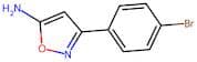 3-(4-Bromophenyl)isoxazol-5-amine