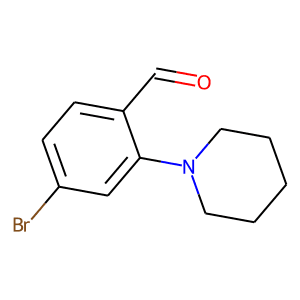 4-Bromo-2-(piperidin-1-yl)benzaldehyde