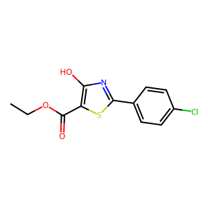 Ethyl 2-(4-chlorophenyl)-4-hydroxy-1,3-thiazole-5-carboxylate