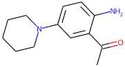 1-[2-Amino-5-(piperidin-1-yl)phenyl]ethan-1-one