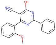 4-Hydroxy-6-(2-methoxyphenyl)-2-phenylpyrimidine-5-carbonitrile