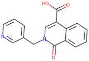 1,2-Dihydro-1-oxo-2-[(pyridin-3-yl)methyl]isoquinoline-4-carboxylic acid