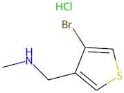 3-Bromo-4-[(methylamino)methyl]thiophene hydrochloride