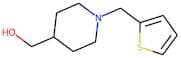 4-(Hydroxymethyl)-1-(thien-2-ylmethyl)piperidine 97%