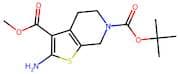 Methyl 2-amino-4,5,6,7-tetrahydrothieno[2,3-c]pyridine-3-carboxylate, N6-BOC protected