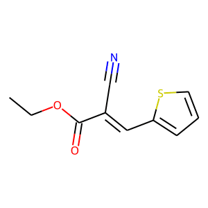 Ethyl (E)-2-cyano-3-(thien-2-yl)acrylate
