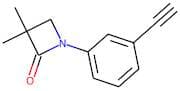 3,3-Dimethyl-1-(3-ethynylphenyl)azetidin-2-one