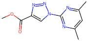 Methyl 1-(4,6-dimethylpyrimidin-2-yl)-1H-1,2,3-triazole-4-carboxylate