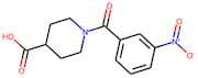 1-(3-Nitrobenzoyl)piperidine-4-carboxylic acid