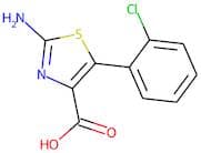 2-Amino-5-(2-chlorophenyl)-1,3-thiazole-4-carboxylic acid