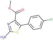 Methyl 2-amino-5-(4-chlorophenyl)-1,3-thiazole-4-carboxylate
