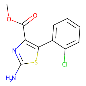 Methyl 2-amino-5-(2-chlorophenyl)-1,3-thiazole-4-carboxylate
