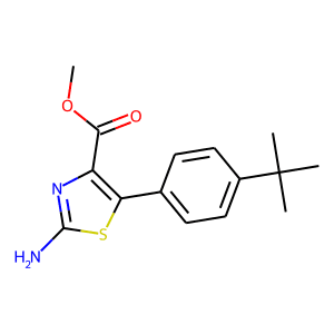 Methyl 2-amino-5-[4-(tert-butyl)phenyl]-1,3-thiazole-4-carboxylate