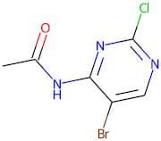 N-(5-Bromo-2-chloropyrimidin-4-yl)acetamide