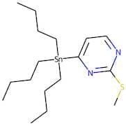 2-(Methylthio)-4-(tributylstannyl)pyrimidine