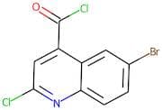 6-Bromo-2-chloroquinoline-4-carbonyl chloride