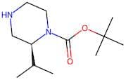 (2S)-2-Isopropylpiperazine, N1-BOC protected